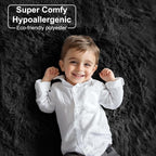 6x9 Ft Fluffy Bedroom Rugs, Fuzzy Shaggy Carpet, Indoor Plush Nursery Rugs - Image 8