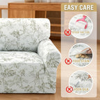 H.VERSAILTEX Printed Chair Slip Cover Floral Pattern Sofa Cover Soft - Image 8