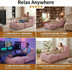 6FT Large Bean Bag Chair Lounger - Image 7
