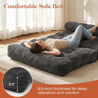Folding Sofa Bed, Convertible Sleeper Chair - Image 6