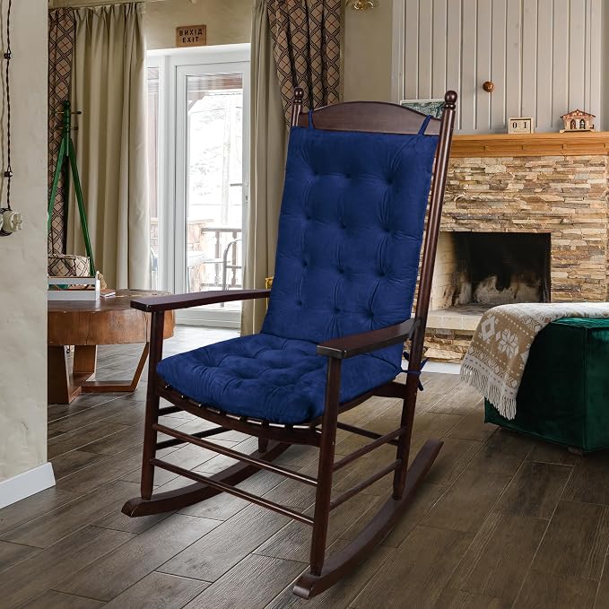 ELFJOY Rocking Chair Cushion Large Rocking Chair Pads - Image 5