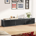 Modern Storage Cabinet Versatile Free-Standing Organizer - Image 2
