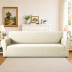 ZNSAYOTX 1 Piece Stretch Oversized Sofa Covers, New Plaid Couch Cover - Image 2