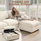 Ihanherry Cloud Sectional Couches - Image 3