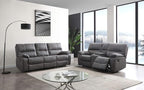 Betsy Furniture Microfiber Reclining Sofa Couch Set Living Room Set 8007 by BetsyFurniture