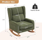 HCHAIRH Nursery Rocking Chairs, Rocking Chair Nursery - Image 2