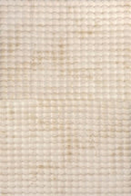 nuLOOM Jeni Beige Checkered Washable Area Rug - Image 2