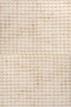 nuLOOM Jeni Beige Checkered Washable Area Rug - Image 2