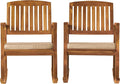 Christopher Knight Home Selma Acacia Rocking Chairs by ChristopherKnightHome