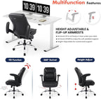 Ergonomic Heavy Duty Mid-Back Padded Bonded Leather Padded - Image 4