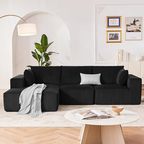 108” Modular Sectional Sofa, Cloud Sectional Couch - Image 2