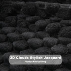 NEWCOSPLAY Fleece Clouds Cozy King Blanket - Image 5