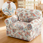 H.VERSAILTEX Floral Pattern Chair Covers Armchair Printed Chair Slip Covers - Image 6