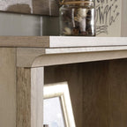 Sauder Miscellaneous Storage 3-Shelf Bookcase/ Book Shelf, Lintel Oak finish - Image 5