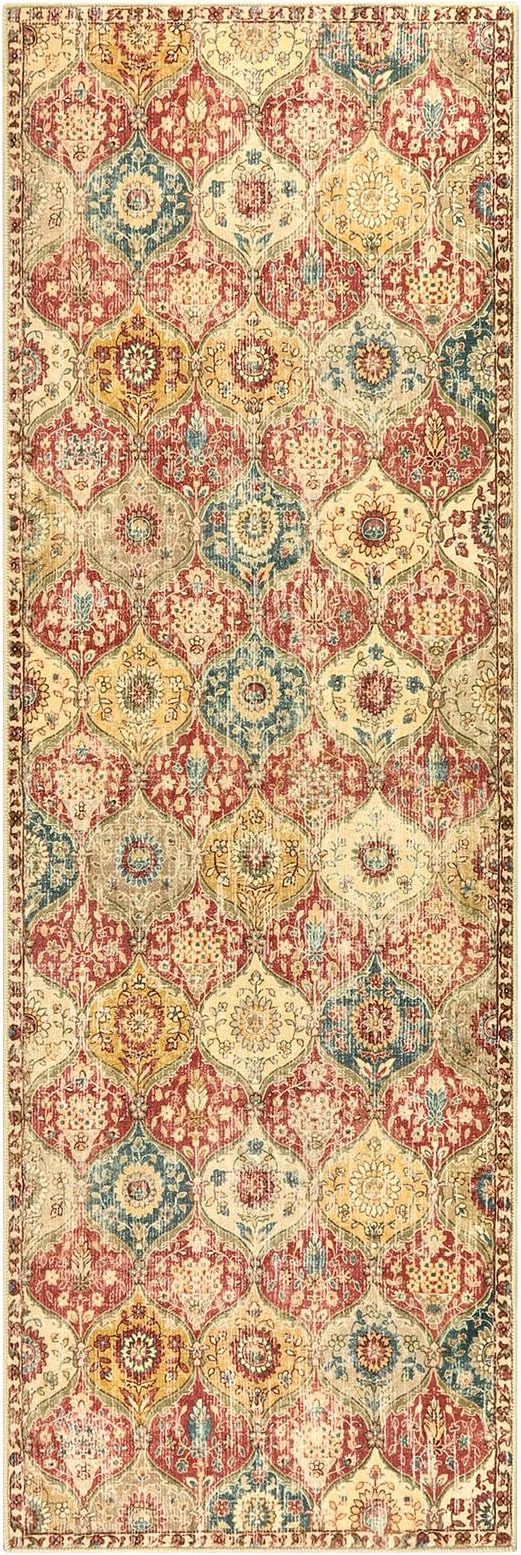 Lahome Moroccan Washable Runner Rug, 2x6 Soft Kitchen Runners - Image 6