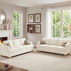 Apicizon 89" Modern Sofa Couch Set of 2, 3-Seat Sofa Set by APICIZON
