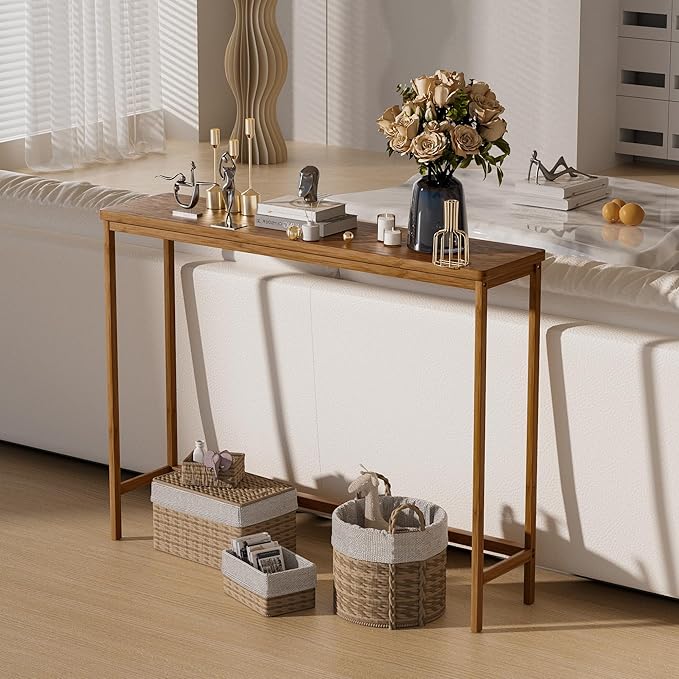 VASMIA Console Table, Entryway Table, Narrow Sofa Table, Living Room - Image 6