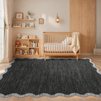 GarveeHome Scalloped Area Rug 4x6 - Image 9