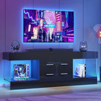 Bestier Modern 60 Inch TV Stand - Image 5