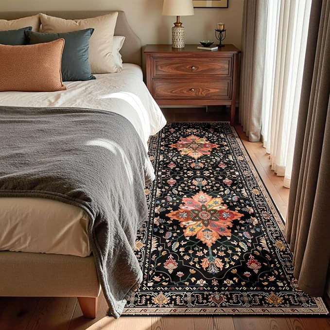RELEANY Washable Area Rug, Runner 3'x8', Water Repellent, Pet Friendly - Image 2