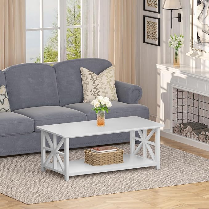 GreenForest Coffee Table for Living Room - Image 7