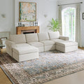 Novilla 138" Modular Sectional Sofa, Modular Sectional Couches by Novilla