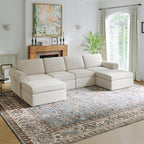 Novilla 138" Modular Sectional Sofa, Modular Sectional Couches by Novilla
