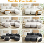 VANOMi 109.84" Modular Sectional Sofa - Image 9