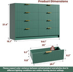 Garvee 8 Drawers Dresser for Bedroom - Image 2