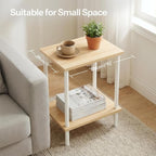 HOOBRO End Tables Set of 2, Small Side Table, Nightstand - Image 6
