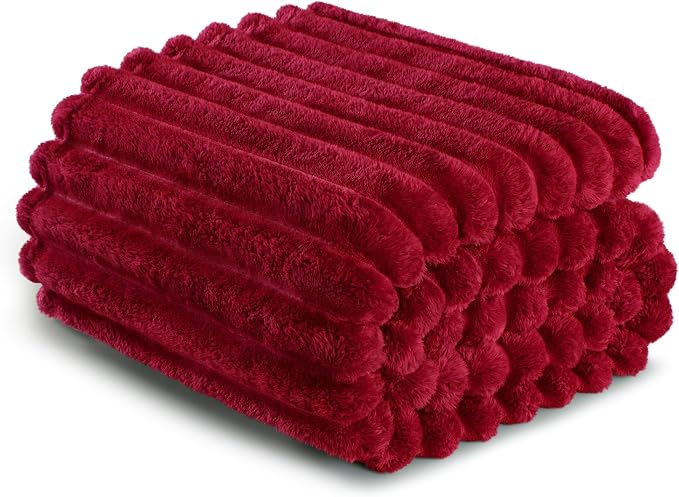 Exclusivo Mezcla Striped King Size Fleece Blanket - Image 8