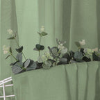 Tollpiz Short Sheer Tier Curtains Linen Textured Half Kitchen Curtain Sheers - Image 6