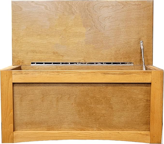 Personalized Engraved Wooden Toy Box - Image 6