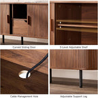ONBRILL 69" TV Stand with Power Outlet - Image 4