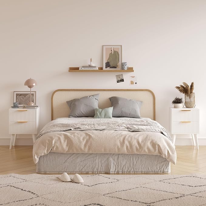 YAUKOMEL Fluted Nightstand - Image 5
