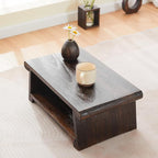 Japanese Altar Table, Folding Floor Table, Wood Small Low Meditation Table - Image 6