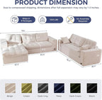 MAXYOYO Modular Sectional Sofa - Image 2