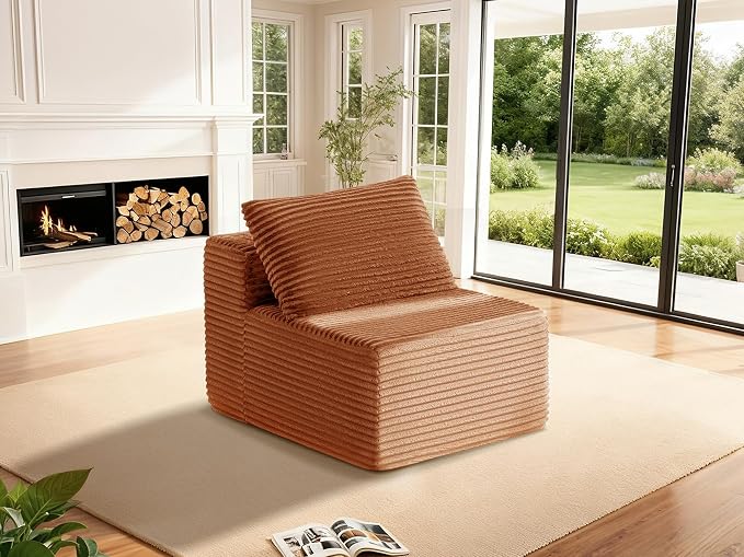 30" Cloud Sectional Couch Single Seat by VYUXWO