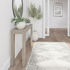 Plank+Beam Modern 46 Inch Console Table, Solid Pine Wood Entryway Table - Image 6