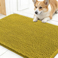 OLANLY Dog Door Mat for Muddy Paws 24x16, Super Absorbent Chenille Mud Mat | by OLANLY