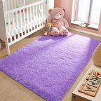 LOCHAS Area Rugs Fluffy Living Room Carpets - Image 2