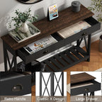 ChooChoo 47" Farmhouse Console Table - Image 5