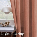 H.VERSAILTEX Linen Curtains Natural Linen Blended Curtain Panels - Image 5
