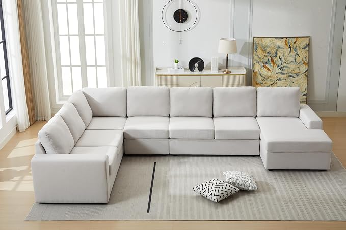 Ball & Cast 147" L-Shaped Sectional Couch - Image 12
