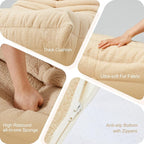 Bean Bag Chairs for Adults Giant Bean Bag Chair Memory Foam BeanBag Chair Bean - Image 7
