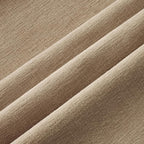 MIULEE Light Brown Chenille Couch Throw Pillow Covers, 18x18 | Set of 2 - Image 2