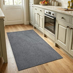 3x5 Black/White Area Rug Washable Non-Slip Soft Thin - Image 2