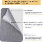 Canvas Repair Patch 8 x12 Inch, Self-Adhesive Waterproof Linen Repair Patches - Image 3