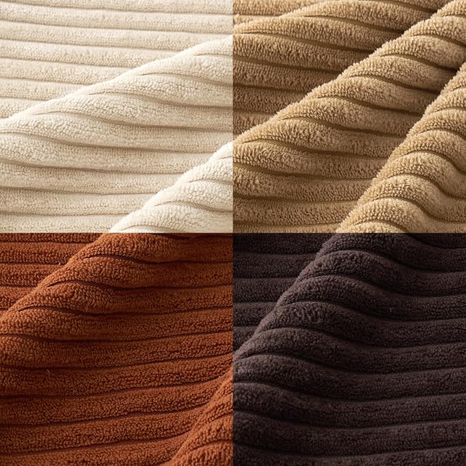 MIULEE Fall Decorative Throw Pillow Covers Chocolate Brown Rust 18x18 | Set of 4 - Image 3