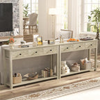Homieasy Farmhouse Console Table - Image 4